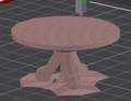 Circular Tavern Table Unpainted