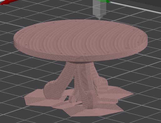 Circular Tavern Table Unpainted