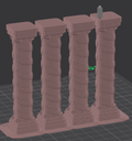 Royal Pillars Unpainted